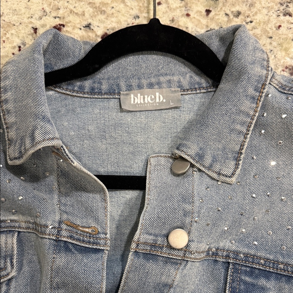 Women's Studded Jean Jacket